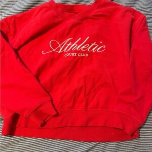 All in Motion Bright Red Sweatshirt
